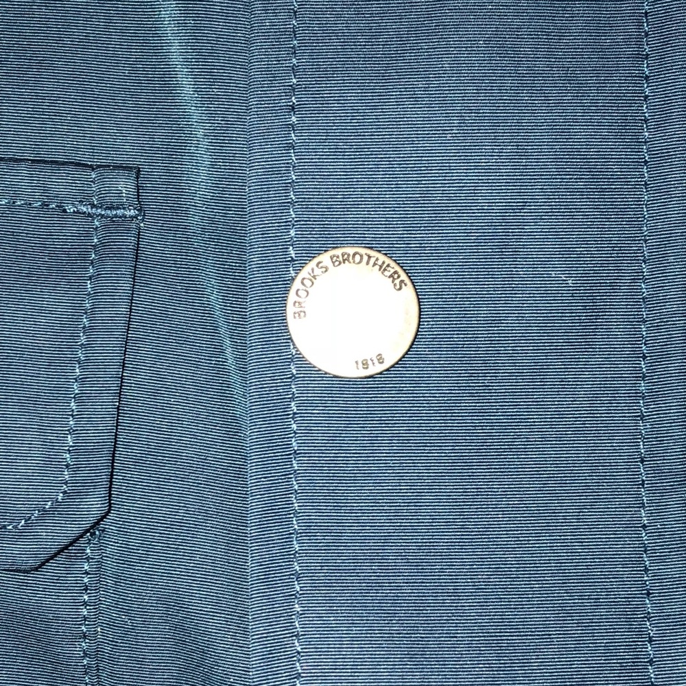 *SOLD* Brooks Brothers Zip/Button Jacket Large NWT - Picture 4 of 8